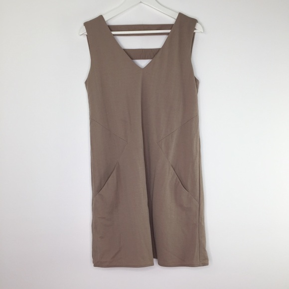 sleeveless jumper dress